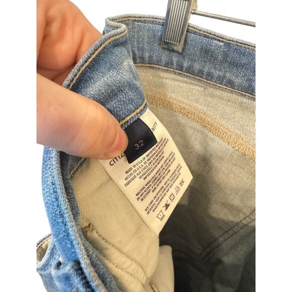 CITIZENS OF HUMANITY NWOT Isola Crop Bootcut Jeans Pixie Midrise Sz 32 $238 MSRP - Picture 8 of 14